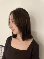 シェル(SHEL+L)&nbsp;ぱつっと。切りっぱなしボブStyle【滝野】