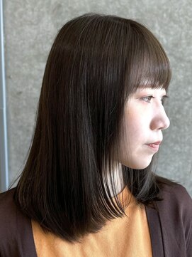 アヤラグランスパ 船橋店(AyaLA GRAN SPA) 【福田隆晃】ダークベージュ/ナチュラルヘア/こなれミディ