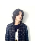 メンズ ミディアム 大人パーマ ツイストスパイラル 【RANDY】