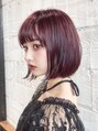 アロハララ(ALOHA LaLa)&nbsp;髪質改善カラーでツヤツヤボルドーヘアに☆髪質改善#酸熱