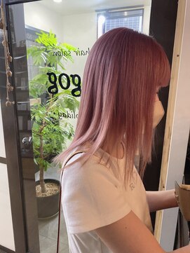 アゴーグ(agog) ホワイトピンク