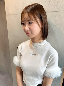 ブルーメ(Blume...) タッセルボブ/フェイスレイヤー/顔周り/大人可愛い