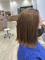 ディーボーイ 健軍店(D-BOY)&nbsp;ブリーチなしダブルカラー/ミルクティーカラー/白髪ぼかし