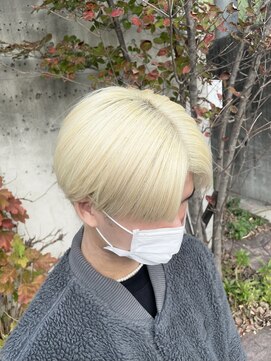 ブランシェ 西松山店 抜きっぱなしブロンド