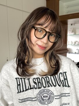 ロンドアンメゾン 原宿(Lond un Maison.) ブリーチ◎デザインカラー/ロング/顔まわりレイヤーカット[原宿]