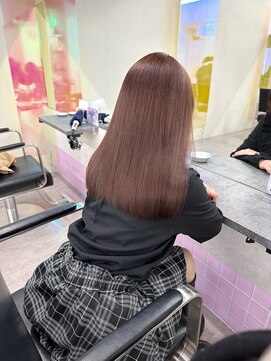 ティント 梅田(Tint) 【Ryota】ピンクブラウン+髪質改善《大阪梅田駅》