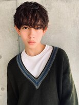 無造作パーマ/バング/ツーブロック