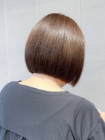 ロンド ロワール 門前仲町(Lond Loire)&nbsp;ボブショートボブ縮毛矯正ベージュグレージュ門前仲町