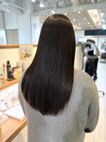 プラグ バイ ネオリーブ(plug by neolive) チェリーブラウン×髪質改善[髪質改善/縮毛矯正/韓国]A