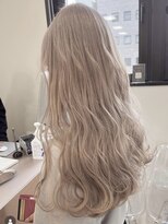 ペレ 梅田(PELE)&nbsp;くびれヘア/アプリコットオレンジ/夏のヘアアレンジ/梅田