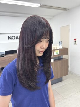 ノア(NOA by KENJE) レイヤー×暖色カラー