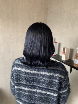 トリコ(ToricO) ブルーブラック　ダークネイビー　ブルーカラー　ブリーチカラー