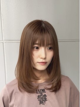 似合わせレイヤー10代20代30代◎小顔/透明感/髪質改善/新宿/青木