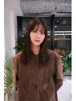 アビーファイブ(ABBEY 5)&nbsp;ミディアムヘアレイヤーカット前髪カット髪質改善トリートメント