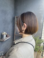ナナ バイ ピケ(nana by pique)&nbsp;ナチュラルボブ/耳かけスタイル／お手入れ簡単/20代/30代/40代