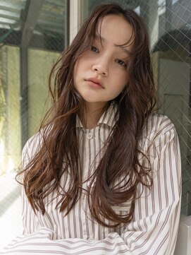 スミス 秋葉原(Smith) レイヤーカットハッシュカット顔まわりミディアムロング