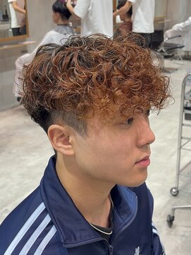 フィフス 神南(fifth) 渋谷メンズパーマスペインカールツイストスパイラルパーマ強め