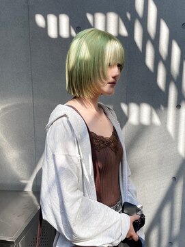 ヴァーディ オモテサンドウ(Vardy omotesando) MINT/ミント ハイトーン レイヤーボブ