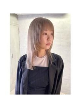 ゲーム 渋谷店(GAME) ベージュ/ダブルカラー/ケアブリーチ/髪質改善/原宿