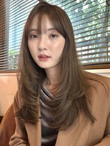 トレス(TRESS)&nbsp;レイヤー/顔まわりレイヤー/フェイスレイヤー/ブリーチなし