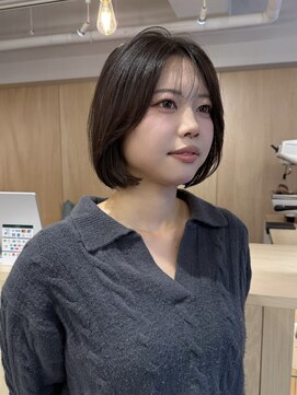 フルリール(fleurir) 顔まわりレイヤーと似合わせ大人ボブ