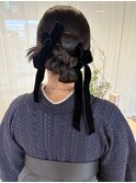 個性派カチモリ /卒業式ヘアセット