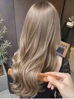 アース 豊橋店(HAIR&MAKE EARTH)&nbsp;透明感ベージュ