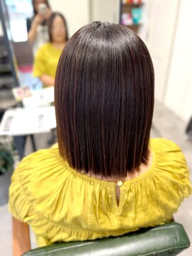 シャルムバイルーチェココ(CHARME by Lu'ce coco) うる艶パツっとボブ小顔