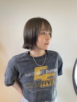 ヘアーサロン いちご(Hair Salon いちご) 切りっぱなしミニボブ ハッシュカット