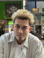 ヒロギンザ 難波店(HIRO GINZA) テーパーフェード×スパイキーショート