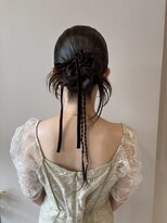 ニア(nir.) 佐賀/鳥栖/結婚式ヘア/カチモリヘア/ヘアセット