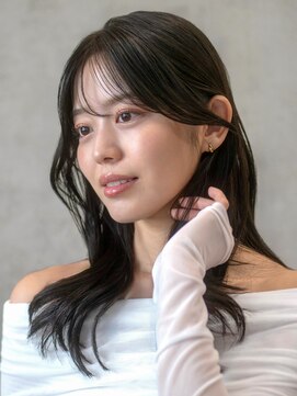 オーブヘアー ハル 佐野店(AUBE HAIR hal) 20代・30代_髪質改善_結んでも可愛い_顔回りレイヤー