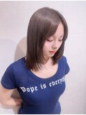 津市ロングレイヤーカットハッシュカット透明感カラー重めロング