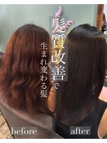 パリオ バイ コレット(Palio by collet) 髪質改善ストレート【縮毛矯正】×髪質改善METEOカラー