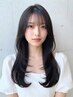 【毎朝の時短に♪】似合わせカット+前髪縮毛矯正 ¥12000