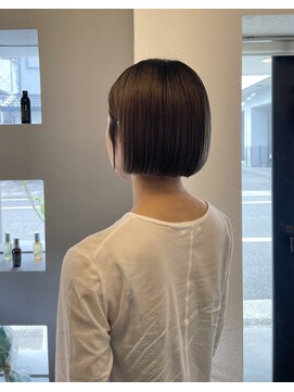 エン(enn...) 切りっぱなしボブ30代40代50代