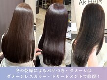 AR HAIR ダメージレスカラー専門店 曳馬店【11月中旬OPEN（予定）】の雰囲気（乾燥によるパサつきはダメージレスカラーで［髪質改善/白髪染め]）