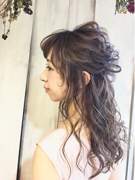 アンフィフォープルコ(AnFye for prco) 【AnFyeforprco】結婚式、二次会のパーティーヘア♪花嫁様にも☆