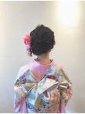 結婚式和装振袖ブライダルアップ