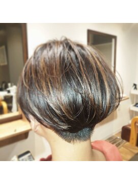 アウルヘアー(owl hair) 刈り上げ2ブロック