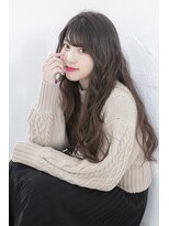 プライズ アイリス 池袋東口店(prize Iris)&nbsp;愛されゆるふわオルチャンウェーブヘア　ロンググレージュ池袋