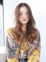 アイティー バイ アルバム 浦和店(IT by ALBUM) ロングウェーブ_ハイライトカラーオリーブカラー_56593