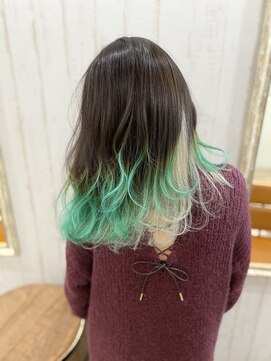 オアフ(Oahu) インナーホワイト×アイスミント