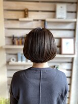 サロンドカスティーロ(salon de castillo)&nbsp;20代30代40代　大人かわいいツヤ感ローグラデーションボブ☆