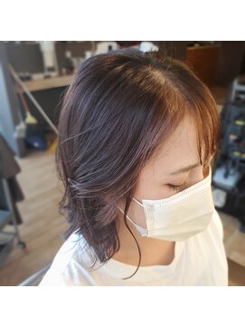 メルジュール(MelJour) ミディアムウルフ【フェイスフレーミング】