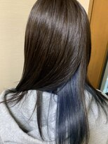 カルフール 草加本店(Carrefour)&nbsp;ネイビーブルー/インナーカラー/アッシュ/ダークブラウン