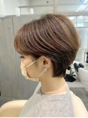 【liesta salon】ハンサムショート ブラウン☆おおたかの森