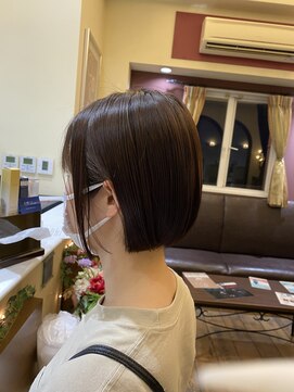 エムウィッシュ(M Wish) ミニボブ/黒髪ボブ/ぷつっとボブ/ショートボブ/大人ガーリー