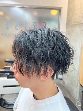 フリゼーア 川西店(FRISEUR) 【メンズパーマ】波巻きツイスト