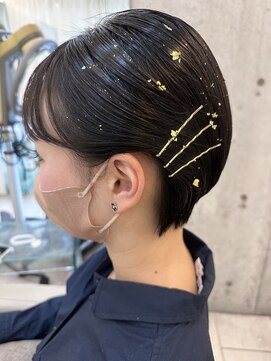 モードケイズブリエ(MODE K's Briller) 金箔ショートアレンジ